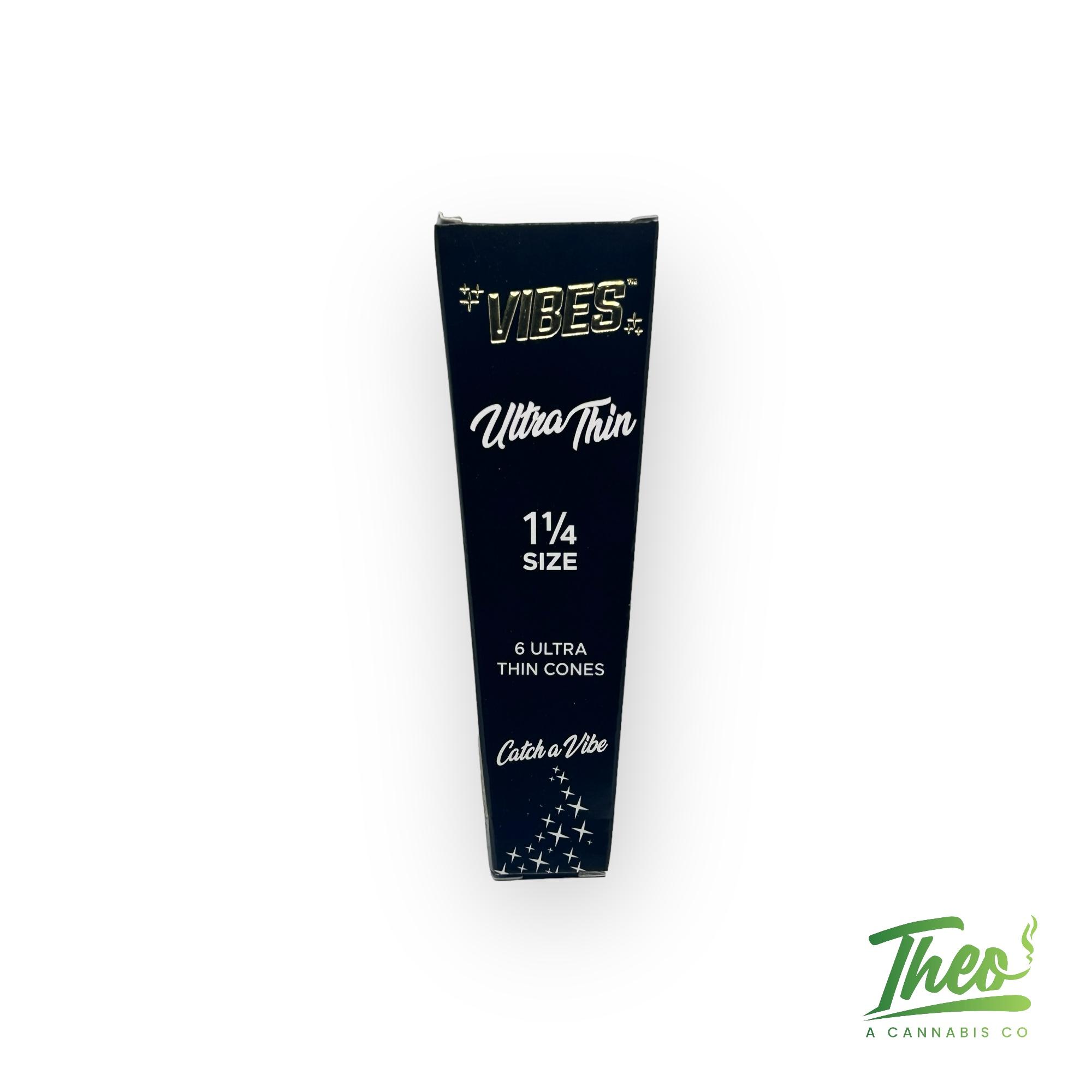 Ultra Thin 1.25 Cone 6PK