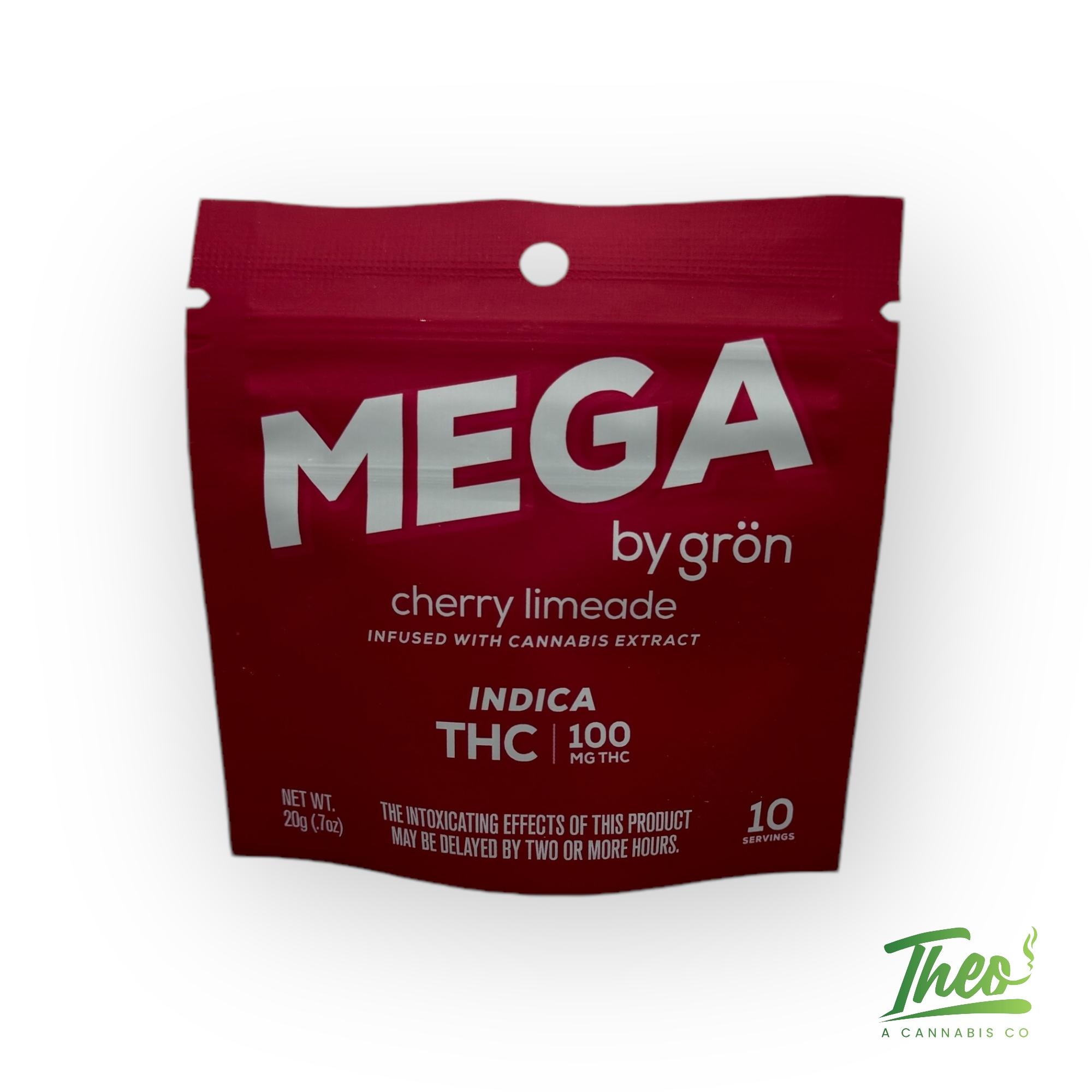 Mega Cherry Lime 100MG