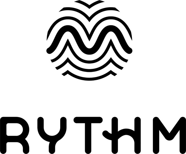 Rythm cannabis brand logo with fingerprint-style wave symbol – premium flower and full-spectrum vape brand by Green Thumb Industries, popular across New Jersey.