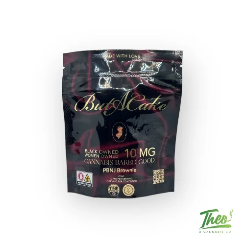 ButACake cannabis baked good brownie 10mg edible product photo at Theo Dispensary Franklin Park NJ